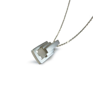 Emer Roberts Fine Jewellery Solid Silver Large Link Pendant