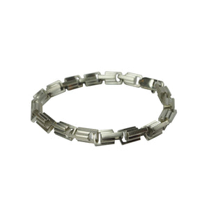 Emer Roberts Fine Jewellery Solid Silver Small Link Chain Bracelet