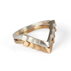 Silver Wishbone Ring - Main Image