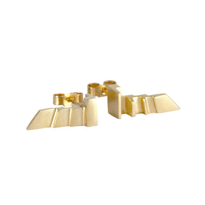 9K Gold Art Deco Earrings