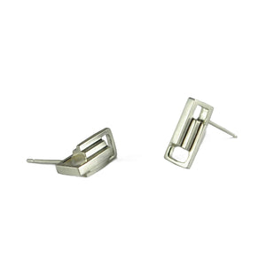 Emer Roberts Fine Jewellery Solid Silver Small Link Earrings