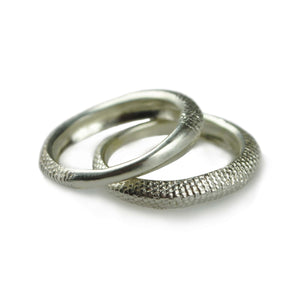 Silver Slim Tail Ring