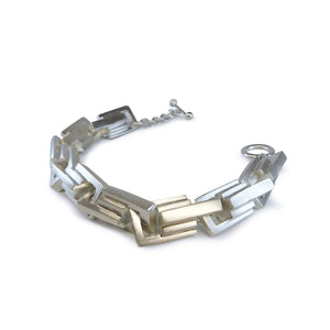 Emer Roberts Fine Jewellery Silver Large Link Chain Bracelet
