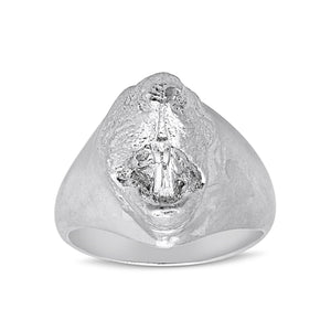 Silver Snout Head Ring