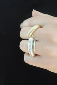 Solid Silver Tail Ring